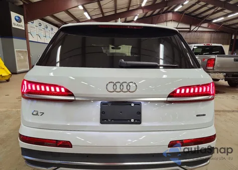 2021 Audi Q7 Premium from USA, damaged, VIN WA1AXAF77MD025738